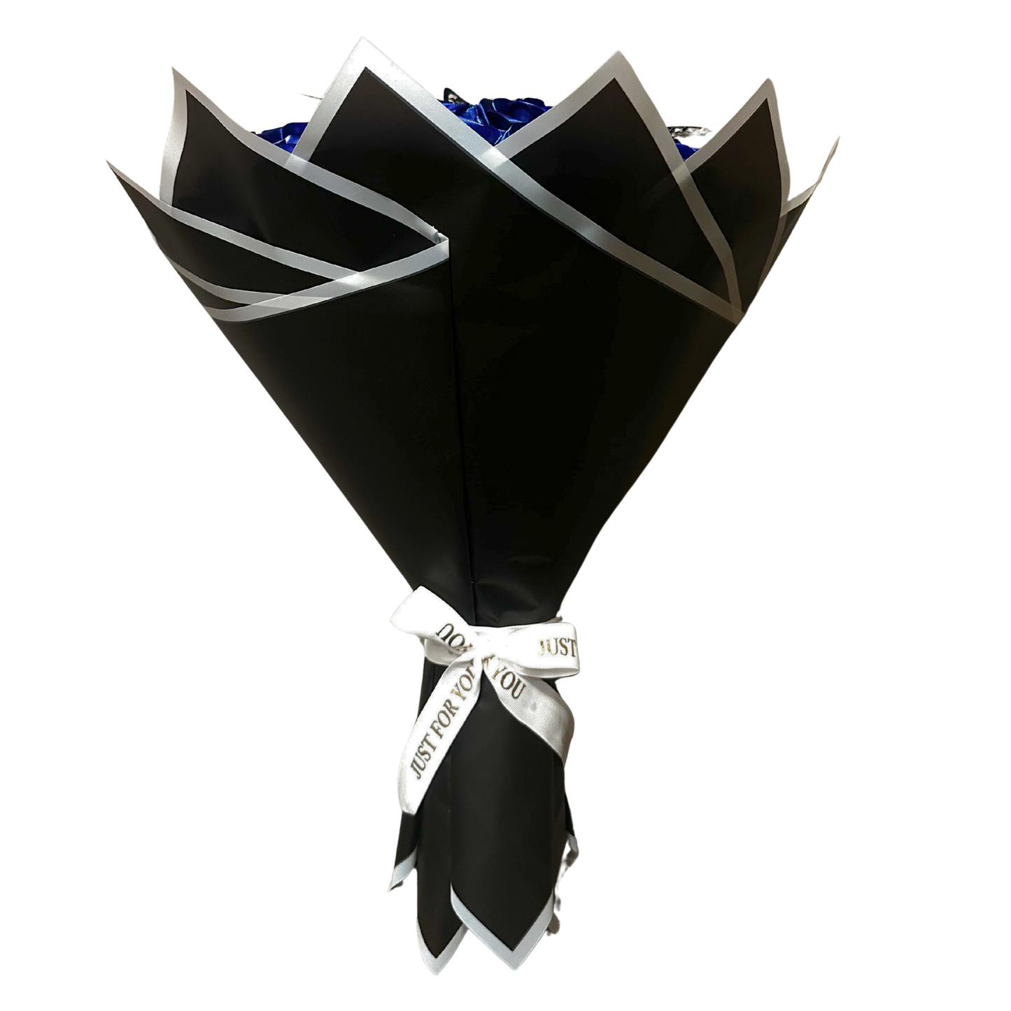 36 rožių-tamsiai mėlyna